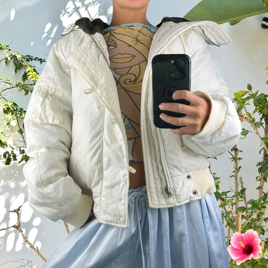 Ralph Lauren duck down boxy puffer jacket