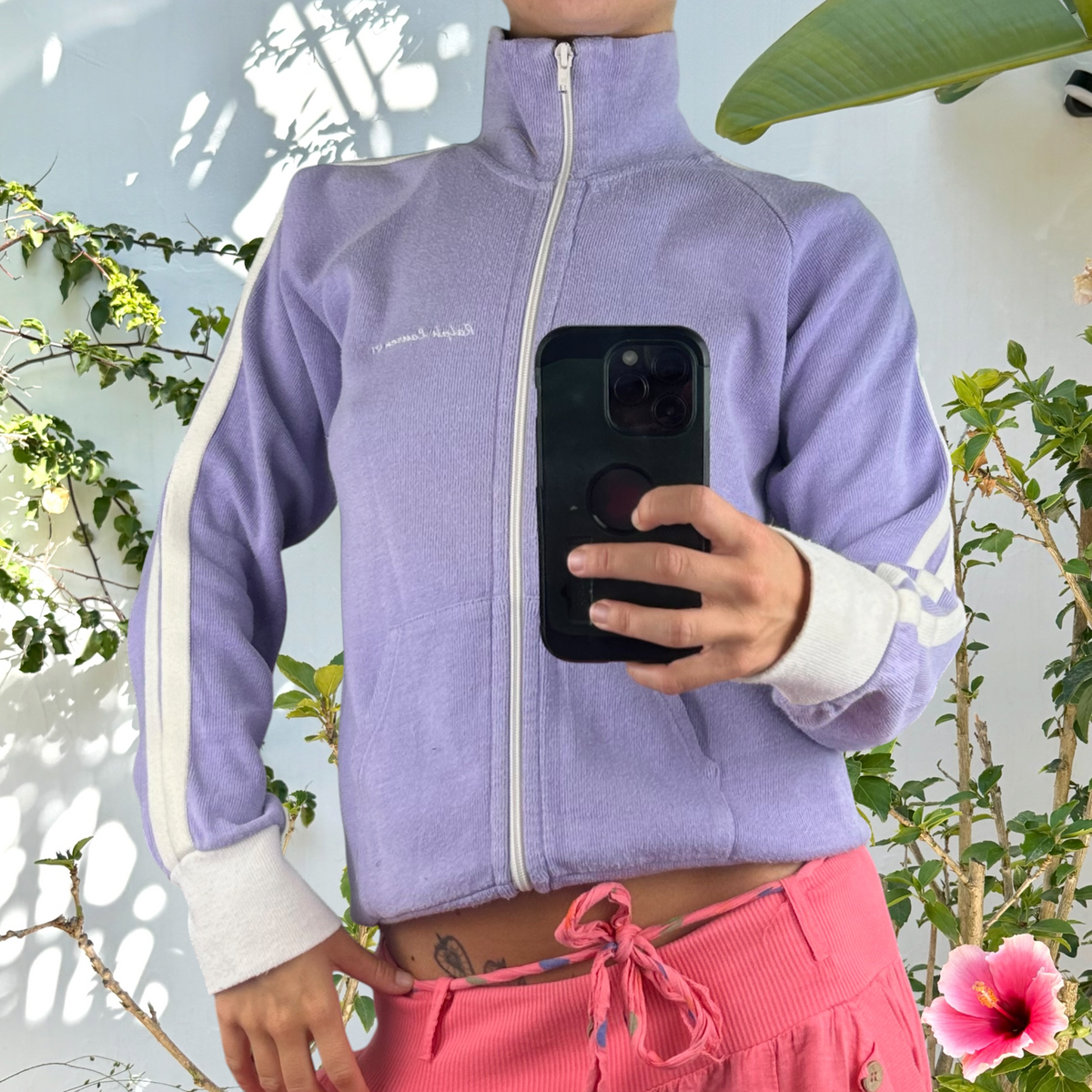 2000’s Ralph Lauren Lilac zip up jumper