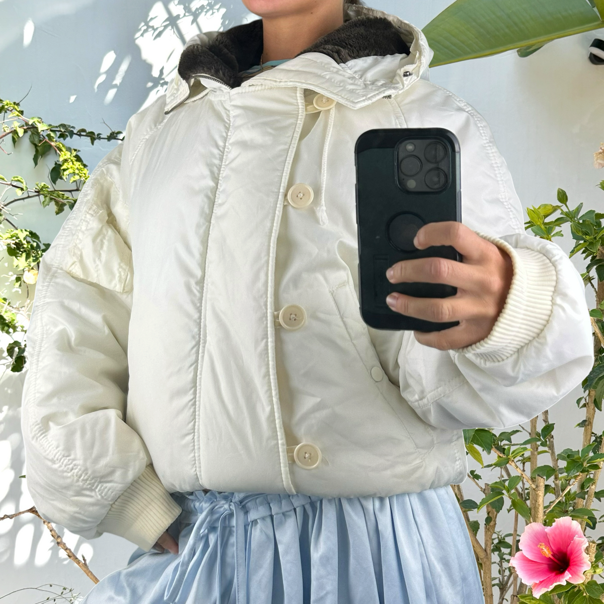 Ralph Lauren duck down boxy puffer jacket