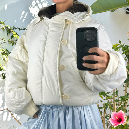 Ralph Lauren duck down boxy puffer jacket