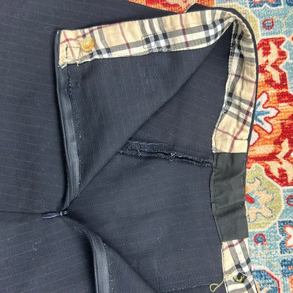 Burberry pinstripe mini skirt
