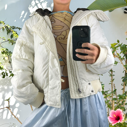 Ralph Lauren duck down boxy puffer jacket