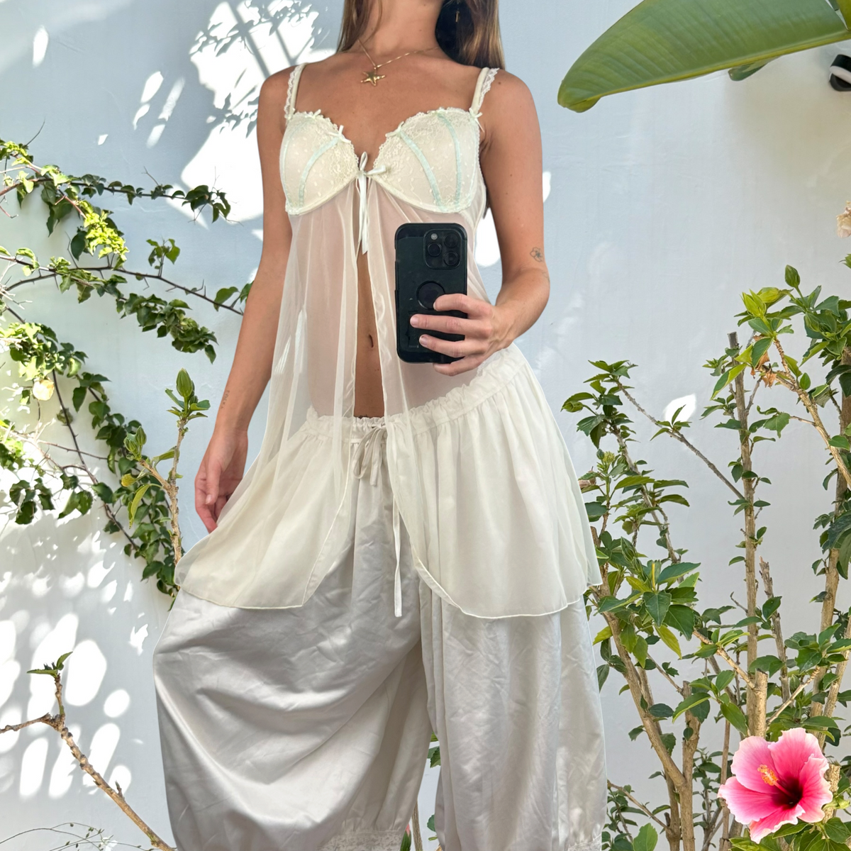 Backless fairy Y2K babydoll