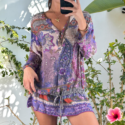 Semi sheer Y2K mini dress